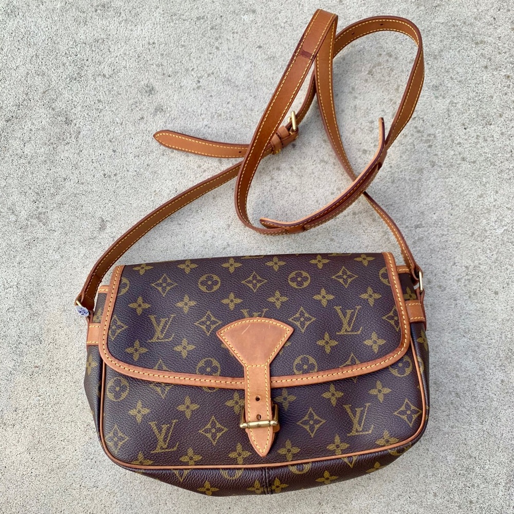 Genuine Louis Vuitton Sologne Crossbody Bag